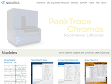 Tablet Screenshot of longtrace.nucleics.com