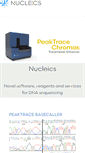 Mobile Screenshot of nucleics.com